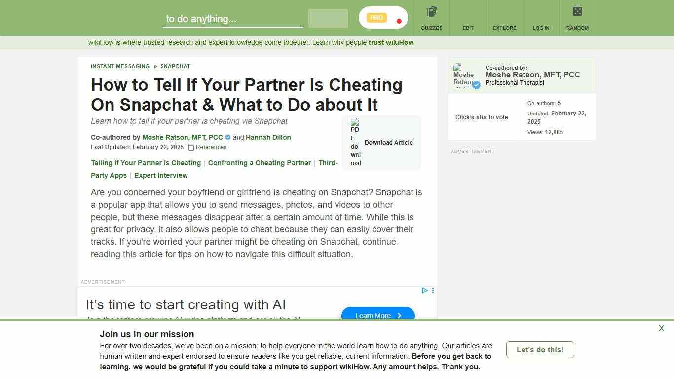 How to Know If Your Partner Is Cheating On Snapchat